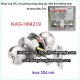 Khóa WC Hafele không chìa KAG-H64219