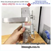 Khóa cửa phòng tay gạt sus 304 VICKINI  KAG-VK219