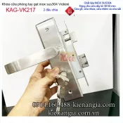 Khóa cửa đi,cửa phòng tay gạt sus 304 VICKINI  KAG-VK217