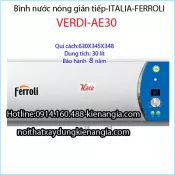 Bình gián tiếp 30 Lít Ferroli KAG-VERDI-AE30