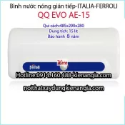 Bình nước nóng 15 lít Ferroli QQ EVO AE-15