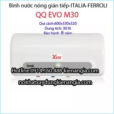 Bình nước nóng 30 lít Ferroli QQ EVO M-30
