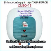 Bình nước nóng Ferroli-CUBO-15