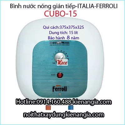 Bình nước nóng Ferroli-CUBO-15
