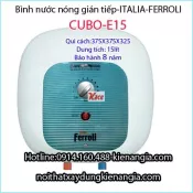 Bình nước nóng Ferroli-CUBO-E15