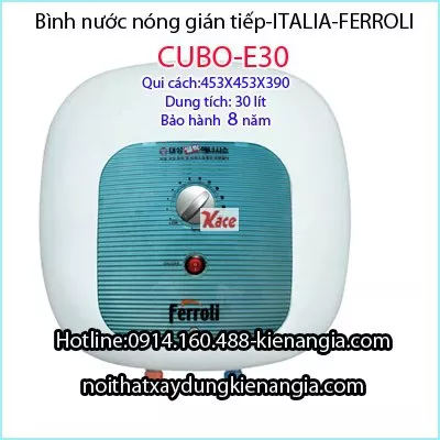 Bình nước nóng Ferroli-CUBO-E30