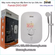 Máy nước nóng trực tiếp có bơm Ferroli KAG-DIVO-SSP 4.5S
