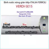 Bình gián tiếp 15 Lít Ferroli VERDI-SE15