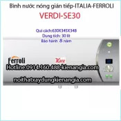 Bình gián tiếp 30 Lít Ferroli VERDI-SE30