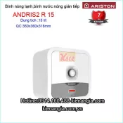 Bình nóng lạnh 15 lít Ariston ANDRIS2-R-15