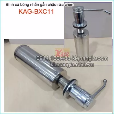 Bình xà bông nhấn chậu rửa chén KAG-BXC11