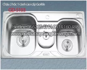 Chậu rửa chén 2 hộc 84x44 x23cm GORLDE GD 5103