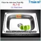 Chậu rửa bát inox 1 hố  inox 304  70x51 cmToàn Mỹ AL10