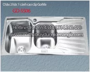 Chậu rửa chén 2 hộc 105x50 x23cm GORLDE GD 5506