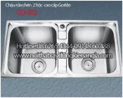Chậu rửa chén 2 hộc 98x48 x23cm GORLDE GD952