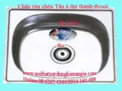 Chậu rửa chén bát inox 1 hộc 49x40 cm Đại Thành RA30 DX11051