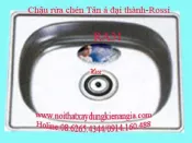 Chậu rửa chén bát inox 1 hộc 45x36 cm Đại Thành RA31 DX11053