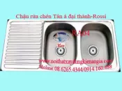 Chậu rửa chén bát inox 2 hộc 104x47 cm  Đại Thành RA04 DX12155