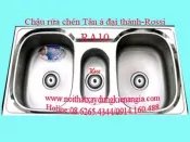 Chậu rửa chén bát inox 3 hộc Đại Thành RA10 BM2023