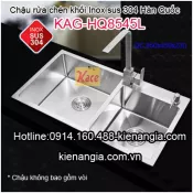 Chậu rửa chén inox 304 liền khối nhập khẩu KAG-HQ8545L