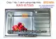 Chậu rửa Erowin 1 hộc vuông 1 cánh KAG-E7245VM