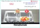 Chậu rửa 2 hộc đều 82x44 cm Sơn Hà inox 304 S82