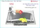 Chậu rửa Inox 304 1 hộc 50x42 cm Sơn Hà S50