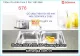 Chậu rửa inox  hộc  đều giá rẻ 74x41.5 cm Sơn Hà  S76