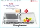 Chậu Sơn Hà cao cấp inox 304 78x43 cm 1 hộc S78