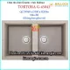 Chậu 2 hộc bằng đá granite Malloca TORTORA-G45043