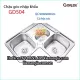 Chậu góc có hộc rác 90x90 x23cm Gorlde-GD504
