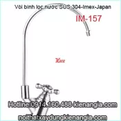 Vòi bình lọc nước sạch SUS 304 Imex-Japan IM-157