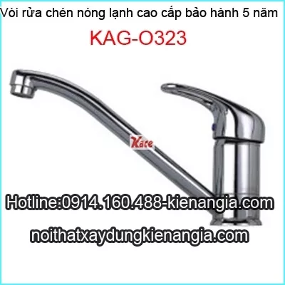 Vòi bếp,rửa chén nóng lạnh gật gù KAG-O323