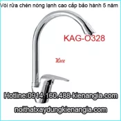 Vòi bếp,rửa chén nóng lạnh cao cấp KAG-O328