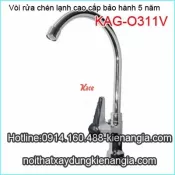 Vòi chậu rửa chén lạnh cao cấp KAG-O311V