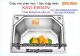 Chậu rửa bát inox Erowin 1 hộc KAG-E6045V