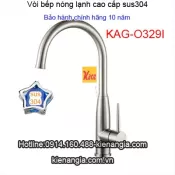 Vòi rửa chén nóng lạnh sus 304 KAG-O329I