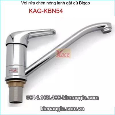 Vòi rửa chén nóng lạnh tay gật gù  Biggo-KAG-KBN54