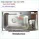 Chậu rửa chén 1 hộc giá rẻ 7843-KAG-CRC7843A