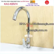 Vòi rửa chén inox bóng sus304 Proxia  nóng lạnh KAG-KBN74