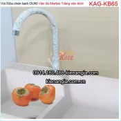 Vòi rửa chén vân đá marble trắng đen KAG-KB65