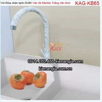Vòi rửa chén vân đá marble trắng đen KAG-KB65