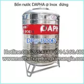 Bồn nước @ inox đứng DAPHA DP@ - I500Đ