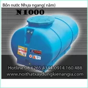 Bồn nước Nhựa ngang Đại Thành N1000