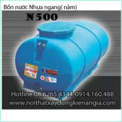 Bồn nước Nhựa ngang Đại Thành N500