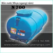 Bồn nước Nhựa ngang Đại Thành N700