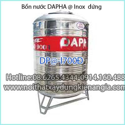 Bồn nước @ inox đứng DAPHA DP@- I700Đ
