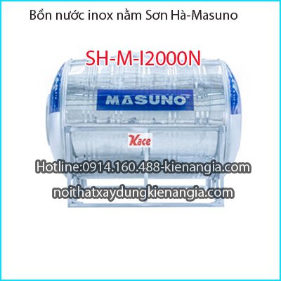 Bồn inox nằm Sơn Hà Masuno SH-M-I2000N