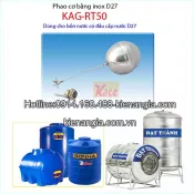 Phao cơ inox d27 KAG-RT50