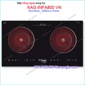 Bếp điện hồng ngoại đôi Tài lộc Capri KAG-INFA800 VN